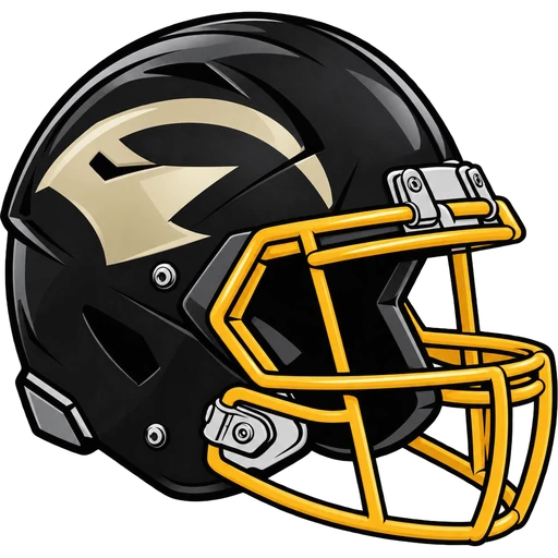 Bishop Eustace Crusaders helmet