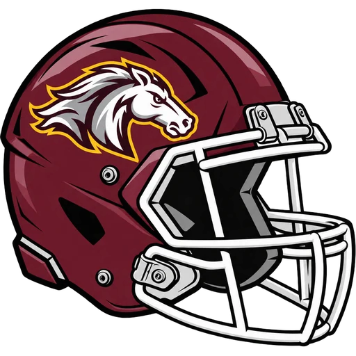 Clifton Mustangs helmet