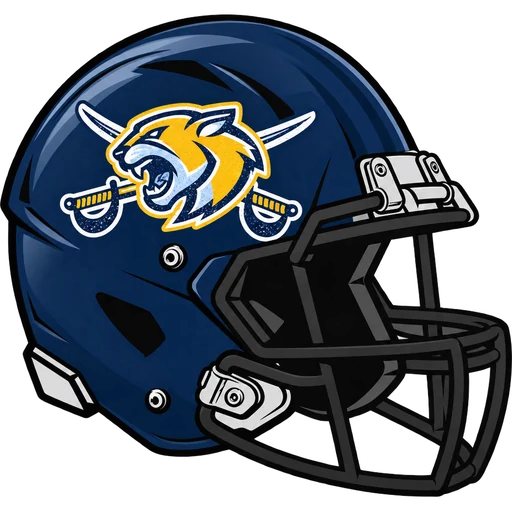 Cresskill Cougars helmet