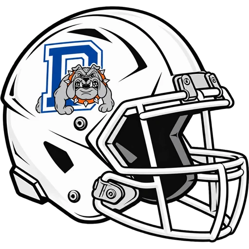 Dayton Bulldogs helmet