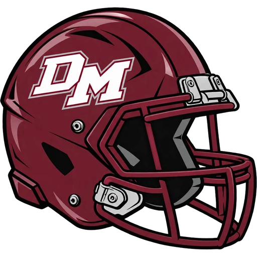Dwight Morrow Maroon Raiders helmet