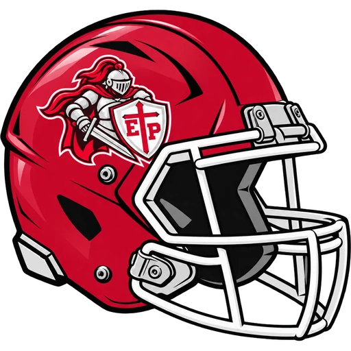 Elmwood Park Crusaders helmet
