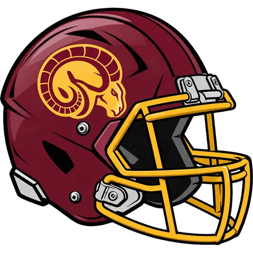 Gloucester Catholic Rams helmet
