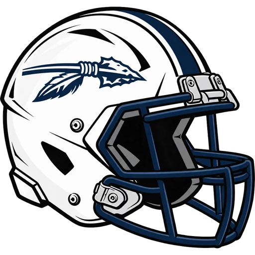 Indian Hills Braves helmet