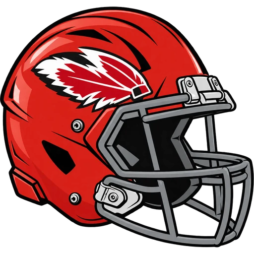 Lenape Indians helmet