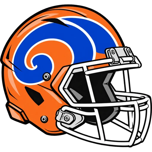 Lodi Rams helmet