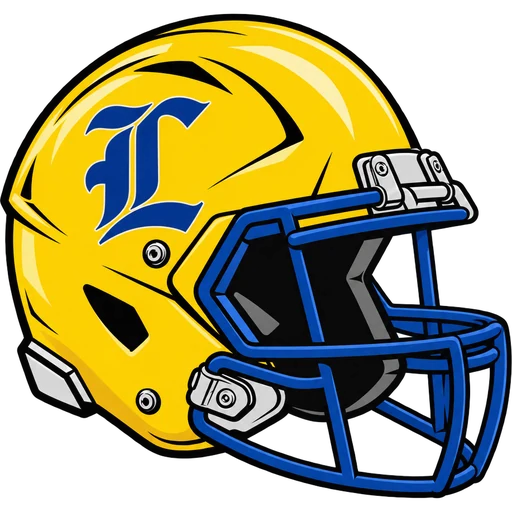 Lyndhurst Golden Bears helmet