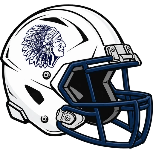 Manasquan Warriors helmet
