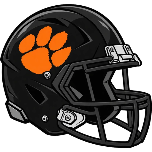 Memorial Tigers helmet