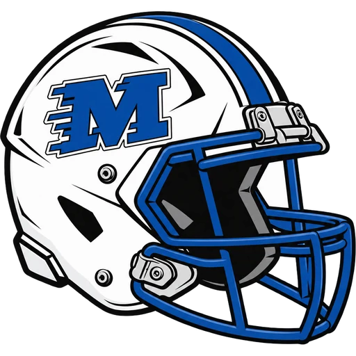Middlesex Bluejays helmet
