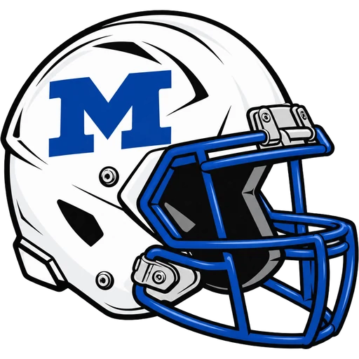 Montclair Mounties helmet