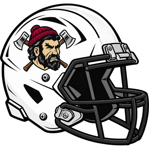 North Plainfield Canucks helmet