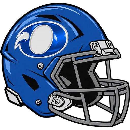 Oakcrest Falcons helmet