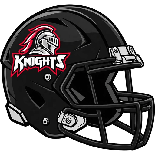Kennedy Knights helmet