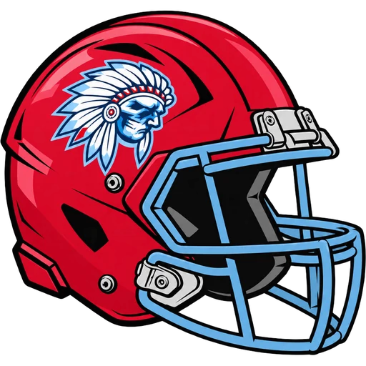 Pennsauken Indians helmet