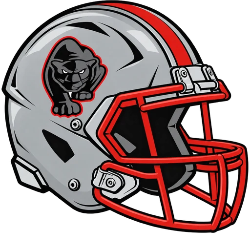 Perth Amboy Panthers helmet