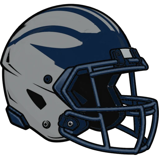 Pingry Big Blue helmet