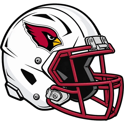 Plainfield Cardinals helmet
