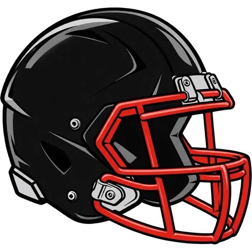 Pennington Red Hawks helmet