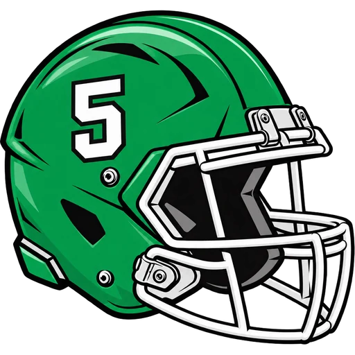 Saddle Brook Falcons helmet