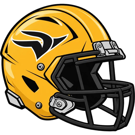 St. John Vianney Lancers helmet