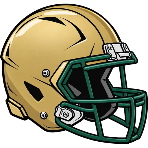 St. Joseph-Montvale Green Knights helmet