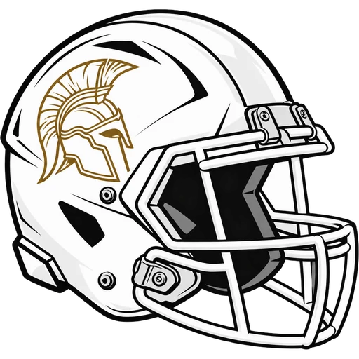 Watchung Hills Warriors helmet