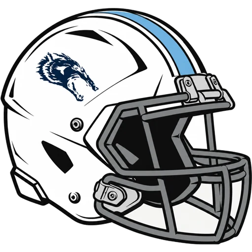 West Morris Wolfpack helmet