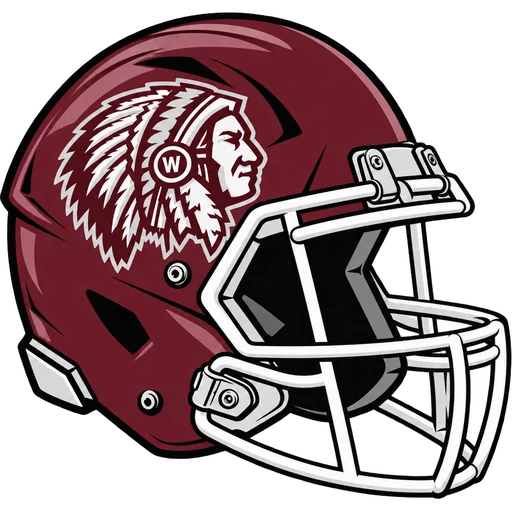 Wildwood Warriors helmet